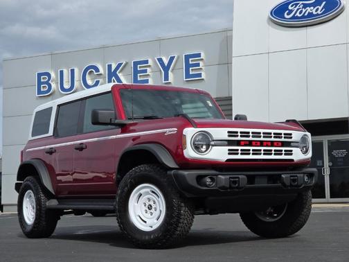 Ruby Red Metallic Tinted Clearcoat 2025 Ford Bronco Heritage Edition