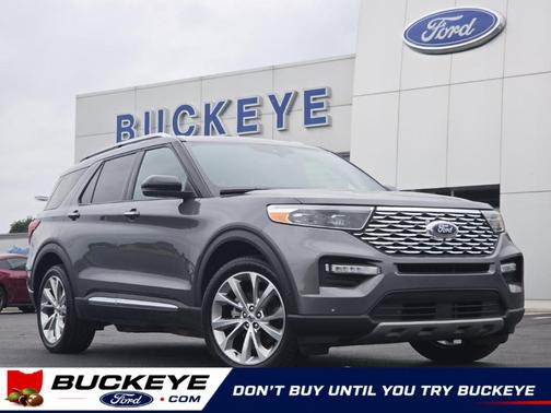Carbonized Gray 2021 Ford Explorer Platinum