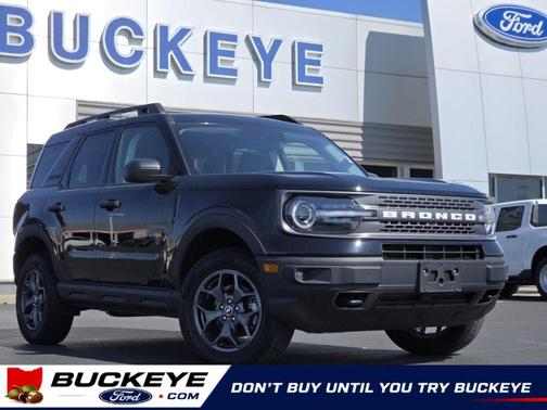 Shadow Black 2021 Ford Bronco Sport Badlands