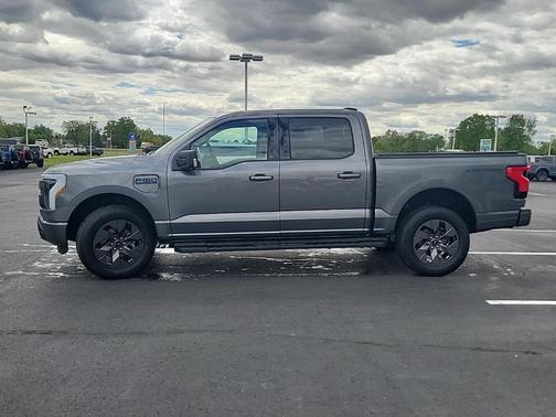 Carbonized Gray 2025 Ford F-150 Lightning Flash