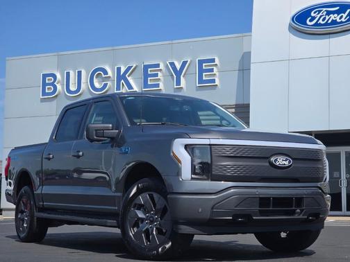 Carbonized Gray 2025 Ford F-150 Lightning Flash