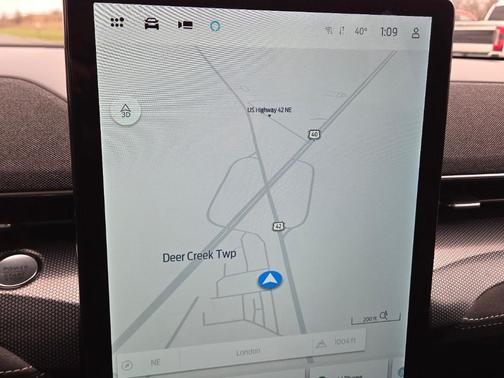 Molten 2025 Ford Mustang Mach-E GT