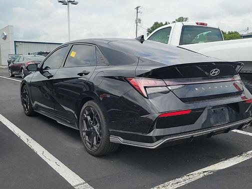 Black 2025 Hyundai ELANTRA N Line