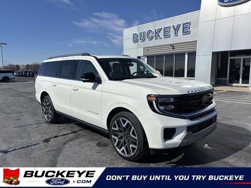 Star White 2026 Ford Expedition Max Platinum