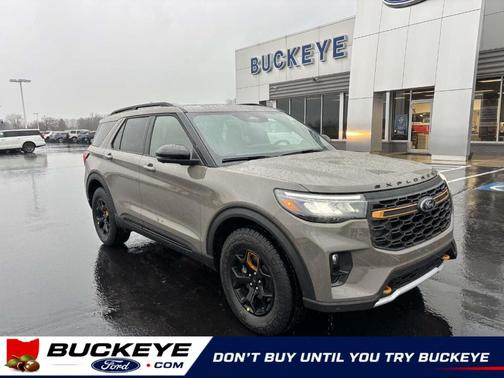 Gray 2026 Ford Explorer Tremor