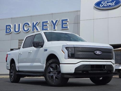 Oxford White 2025 Ford F-150 Lightning Flash