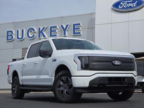 Oxford White 2025 Ford F-150 Lightning Flash