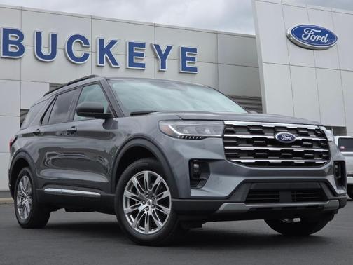 Carbonized Gray 2025 Ford Explorer Active