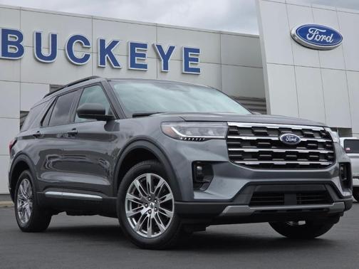 Carbonized Gray 2025 Ford Explorer Active