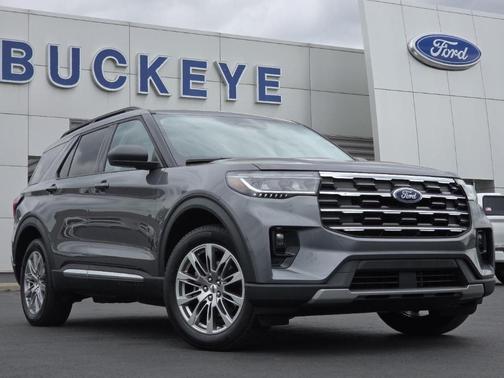 Carbonized Gray 2025 Ford Explorer Active