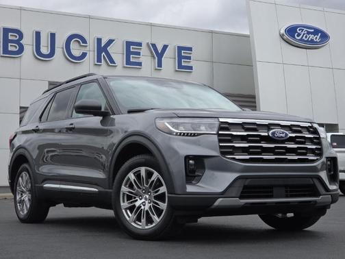 Carbonized Gray 2025 Ford Explorer Active