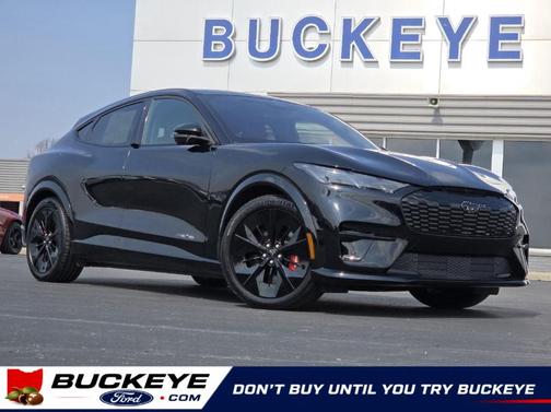 Shadow Black 2025 Ford Mustang Mach-E GT