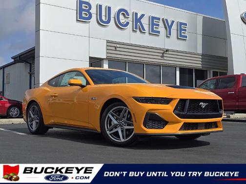Orange Fury 2026 Ford Mustang GT Premium