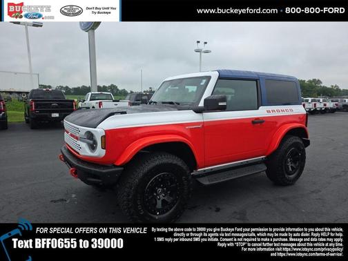 Oxford White 2025 Ford Bronco Stroppe Edition SUV
