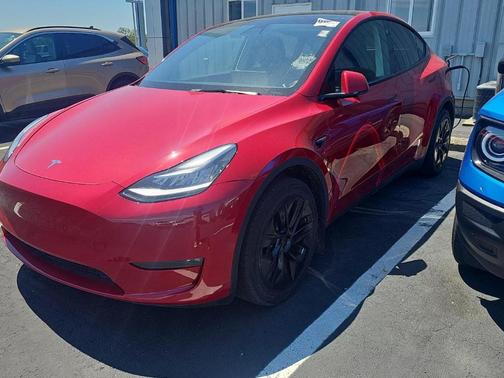 Red Multi 2021 Tesla Model Y Long Range