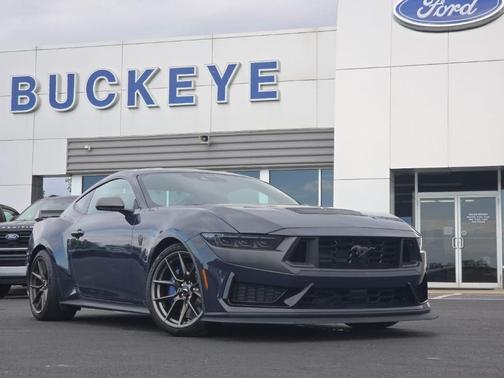 Blue 2024 Ford Mustang Dark Horse