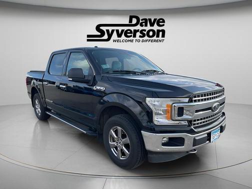 Shadow Black 2018 Ford F-150 XLT