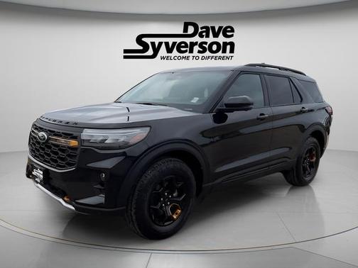 Agate Black Metallic 2026 Ford Explorer Tremor