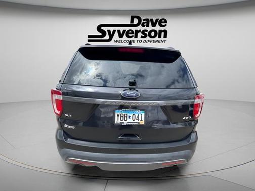 Shadow Black 2017 Ford Explorer XLT