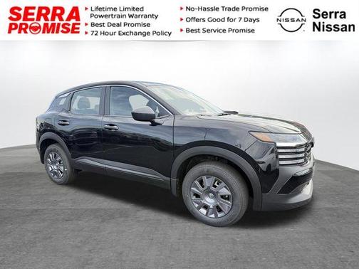 Super Black 2026 Nissan Kicks S
