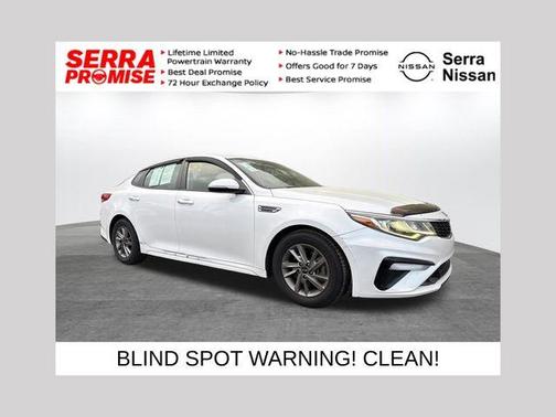 Snow White Pearl 2020 Kia Optima LX