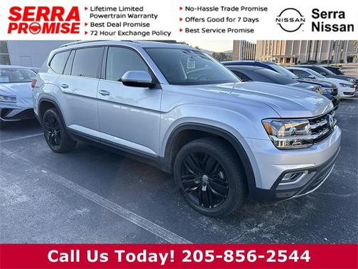 2018 Volkswagen Atlas 3.6L SEL