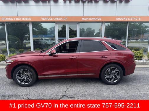 Maroon 2023 Genesis GV70 2.5T AWD