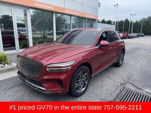 Maroon 2023 Genesis GV70 2.5T AWD