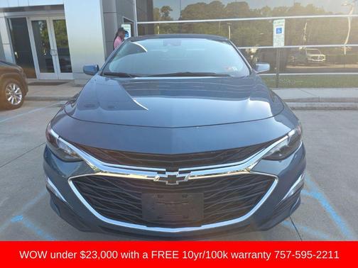 Lakeshore Blue Metallic 2025 Chevrolet Malibu FWD RS