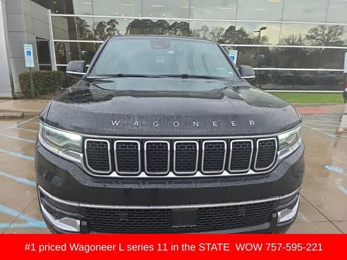 Diamond Black Crystal Pearlcoat 2023 Jeep Wagoneer L Series II 4x4