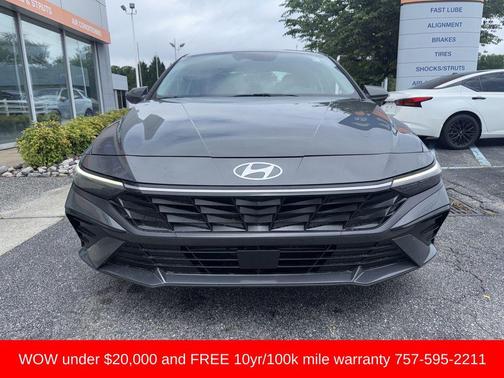 Gray 2024 Hyundai ELANTRA SEL