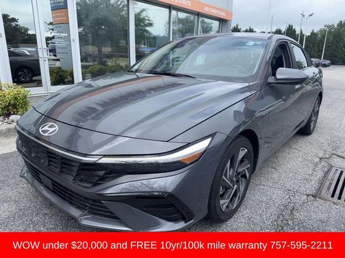 Gray 2024 Hyundai ELANTRA SEL