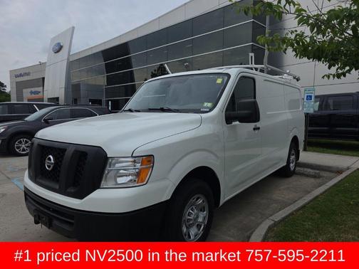 Glacier White 2021 Nissan NV Cargo NV2500 HD SV V6