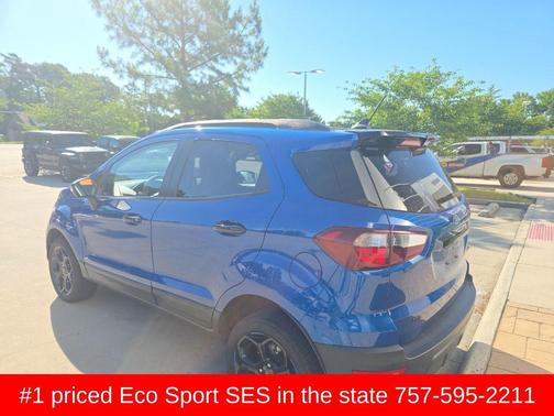 LIGHTNING BLUE METALLIC 2021 Ford EcoSport SES