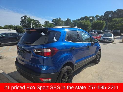 LIGHTNING BLUE METALLIC 2021 Ford EcoSport SES