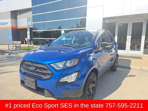 LIGHTNING BLUE METALLIC 2021 Ford EcoSport SES