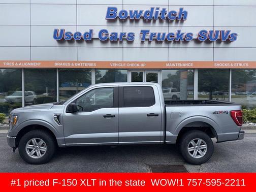 Silver 2022 Ford F-150 XLT
