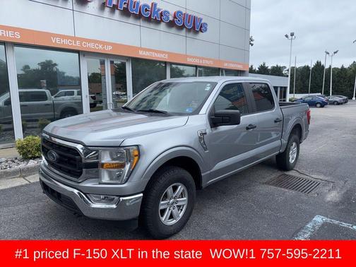 Silver 2022 Ford F-150 XLT