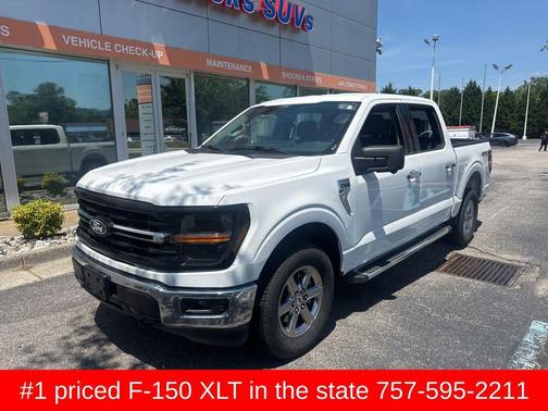 Gray 2024 Ford F-150 XLT
