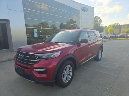 Red Metallic 2020 Ford Explorer XLT