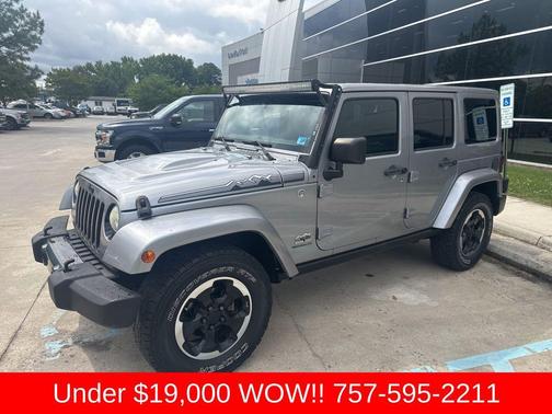 Billet Metallic Clearcoat 2014 Jeep Wrangler Unlimited Polar Edition SUV