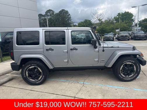 Billet Metallic Clearcoat 2014 Jeep Wrangler Unlimited Polar Edition