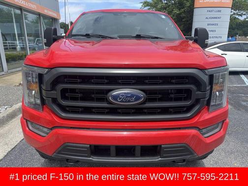 Red 2023 Ford F-150 XLT