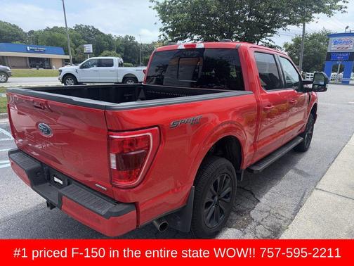 Red 2023 Ford F-150 XLT