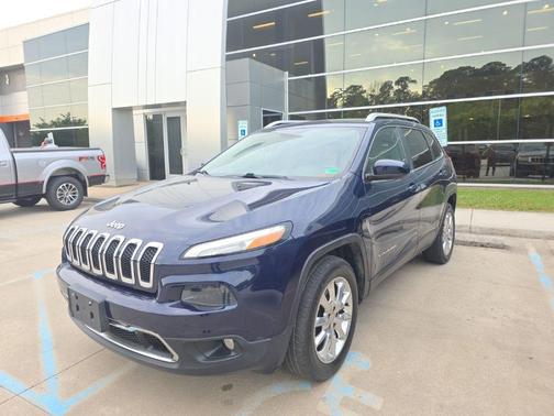 True Blue Pearlcoat 2015 Jeep Cherokee Limited