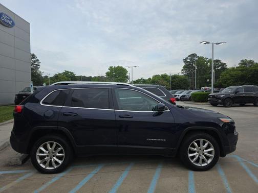 True Blue Pearlcoat 2015 Jeep Cherokee Limited