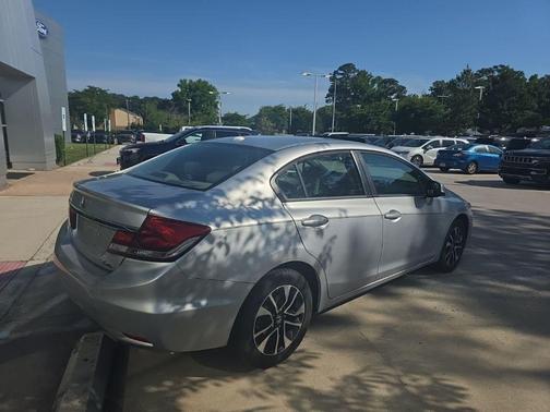 Alabaster Silver Metallic 2013 Honda Civic EX