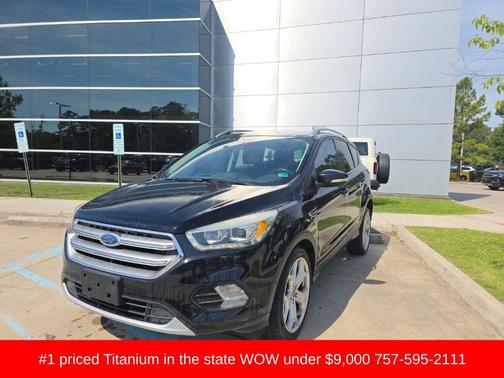 Black Metallic 2017 Ford Escape Titanium