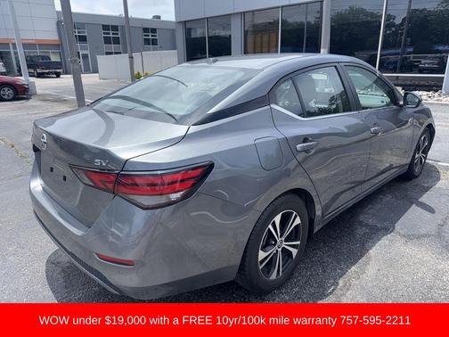 Gun Metallic 2023 Nissan Sentra SV