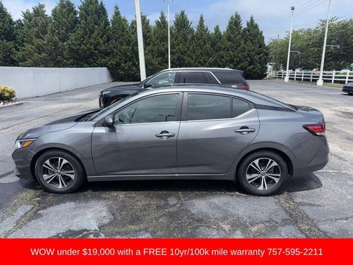 Gun Metallic 2023 Nissan Sentra SV